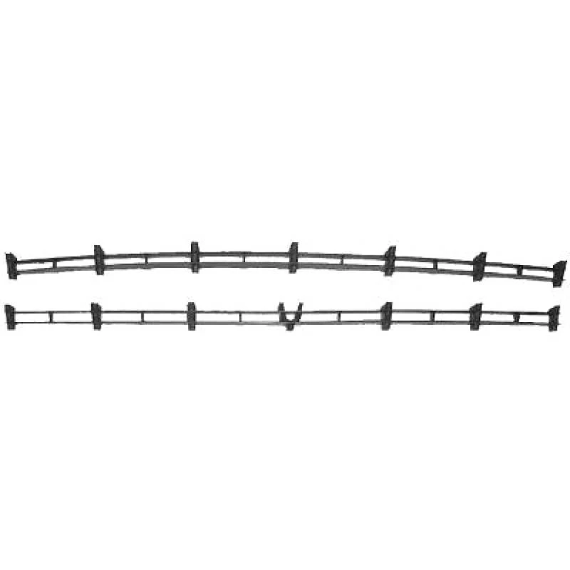 Image of DIEDERICHS 1805146 Bumper Grill Fitting Position: Centre Ventilation Grille,bumper (244)