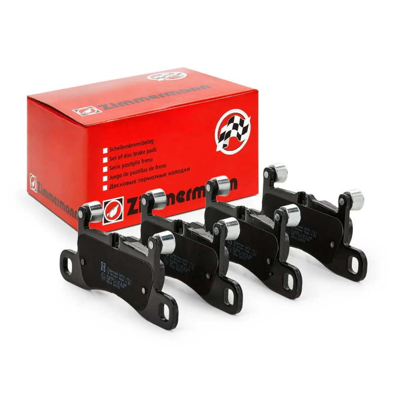 Image of ZIMMERMANN 24721.170.1 Brake pad set Rear Axle, Photo corresponds to scope of supply Brake Pad Set,disc brake (402)