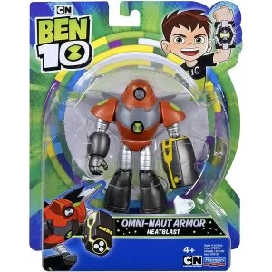 Image of Space Armor Heatblast (Ben 10) Action Figure