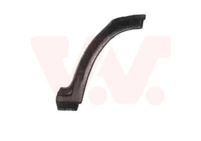 Image of VAN WEZEL Wing fender VAN WEZEL 5874156