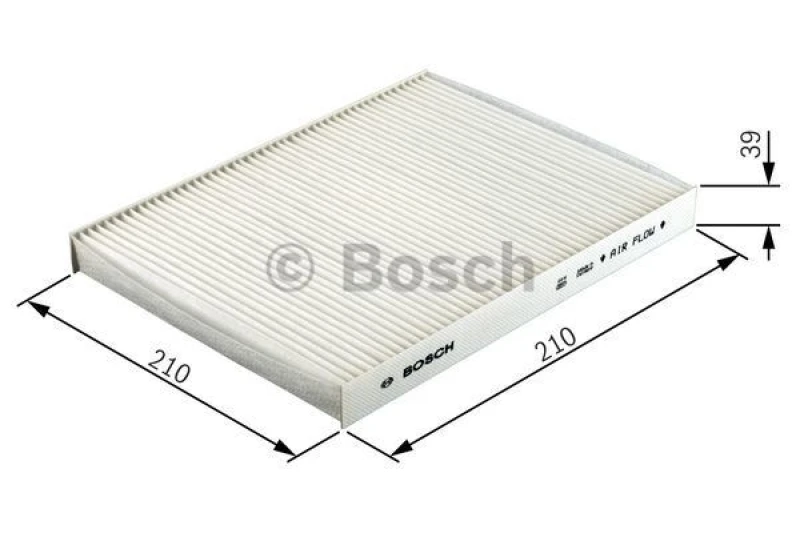 Image of Bosch 1 987 431 451 Pollen filter Activated Carbon Filter Filter,interior air (424)
