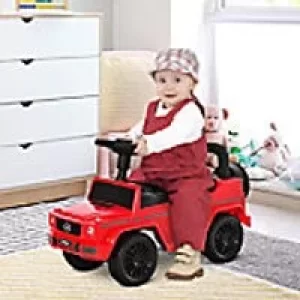 image of Homcom Benz G350 Push Car with Horn Red