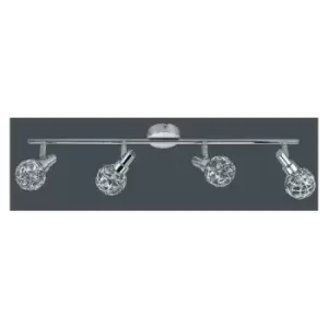 Image of Netlighting Erazma Classic 4 Light Bar Pendant Ceiling Light, G9