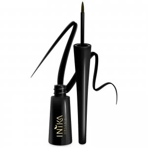 image of INIKA Certified Organic Liquid Eyeliner 3.5ml (Various Shades) - Black