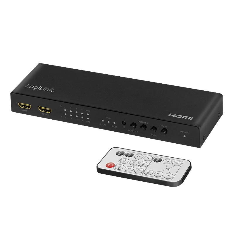 Image of LogiLink HD0049 matrix switcher AV matrix switcher 5 W