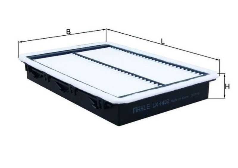Image of Air filter MAHLE LX 4432