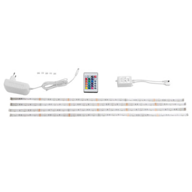Image of Beliani LED Strip Lights Kaladan 240 Cm With Remote Multicolour