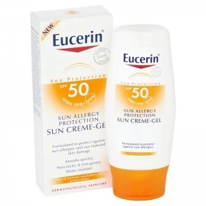 Image of Eucerin SPF50 Sun Creme Gel 150ml