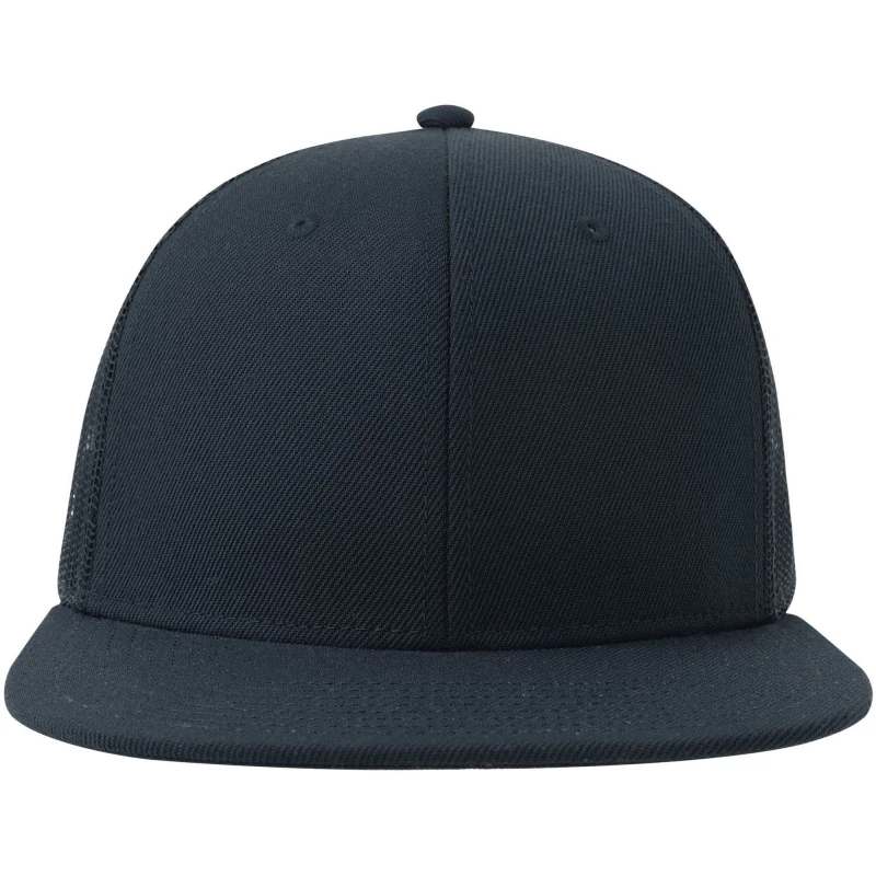 Image of Atlantis Atlantis Men Mesh 6 Panel Trucker Cap in Navy Navy One Size Male 5063527148926