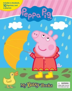 Image of My Busy Book - Peppa Pig Board Book & Play Set