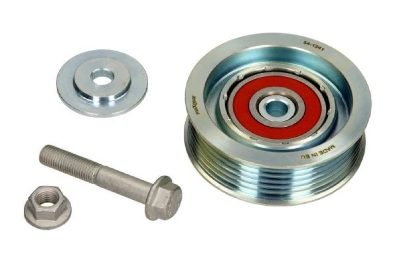 Image of MAXGEAR Deflection / guide pulley, V-ribbed belt MAXGEAR 54-1241