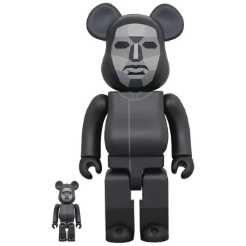Image of Medicom Squid Game 100% & 400% Be@rbrick 2-pack - Frontman