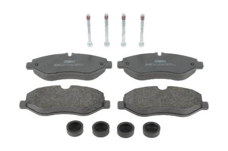 Image of CHAMPION 573739CH Brake pad set prepared for wear warning indicator Brake Pad Set,disc brake (402)