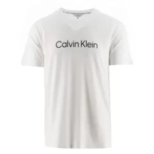 Image of Calvin Klein Classic White Logo T-Shirt