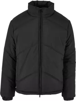 image of Urban Classics Arrow puffer jacket Winter Jacket black