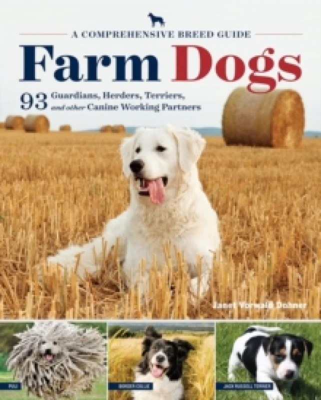 Image of Farm Dogs : A Comprehensive Breed Guide to 93 Guardians, Herders, Terriers, and Other Canine Working Partners Paperback / softback