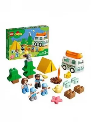 image of Lego Duplo Family Camping Van Adventure Set 10946