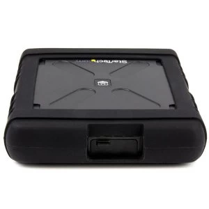 image of Rugged Hard Drive Enclosure USB 3.0 To 2.5" Sata 6GBps HDD Or SSD Uasp