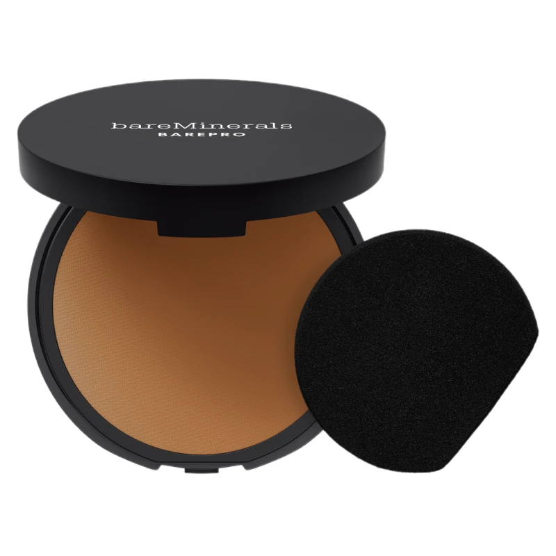 Image of bareMinerals BAREPRO 24HR Skin-Perfecting Powder Foundation 8g Deep 55 Cool