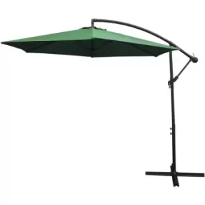 Image of Green Cantilever Parasol - Green