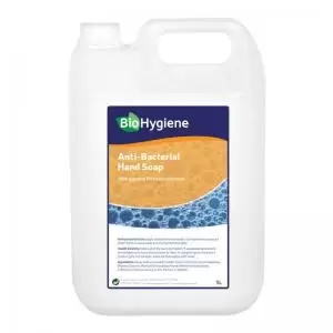 Image of BioHygiene Antibac Hand Soap Unfragranced 5Litre Bottle Ref BH099