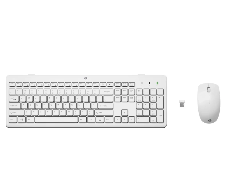 Image of HP 230 Wireless Mouse and Combo keyboard Mouse included RF Wireless AZ