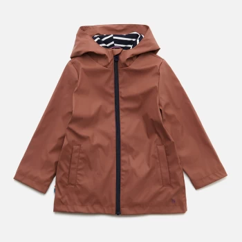 Image of Joules Kids Showerproof Character Rubberised Coat - Gruffalo - 5 Years