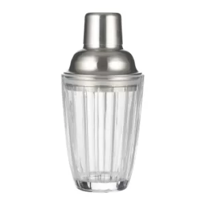 Viners 280ml Embossed Cocktail Shaker Clear