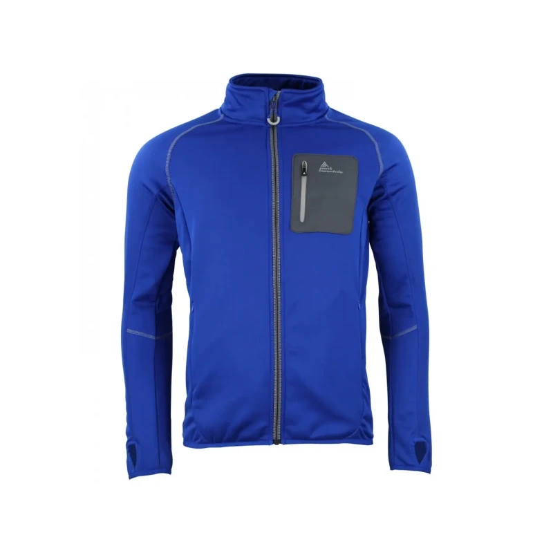Image of Polarshell jacket Peak Mountain Bleu Male M