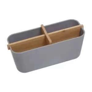 Image of Interiors By Ph Bathroom Organiser - Grey