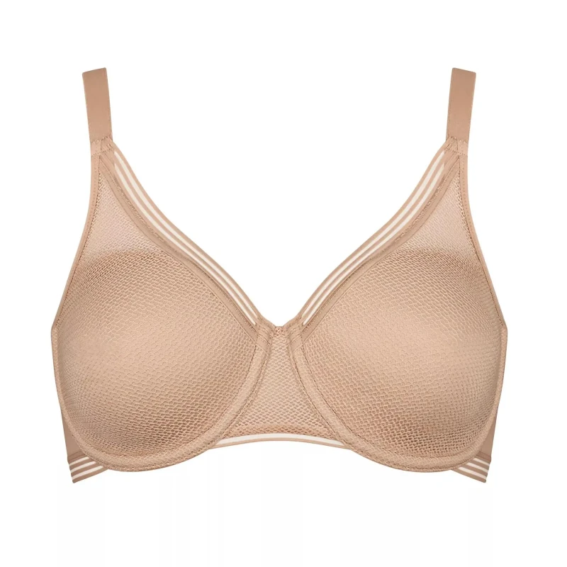 Image of Triumph Infinite Sensation Minimiser Bra Sand Women 34C;40E;38E;36E;42DD;40DD;38DD;36DD;34DD;42D;40D;38D;36D;34D;42C;40C;38C;36C;40F;38F;36F;34E