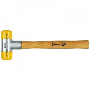 Image of Wera 100 05000010001 Soft-face hammer Hard 307g 265 mm