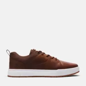 Image of Timberland Maple Grove Leather Oxford For Men In Brown, Size 10