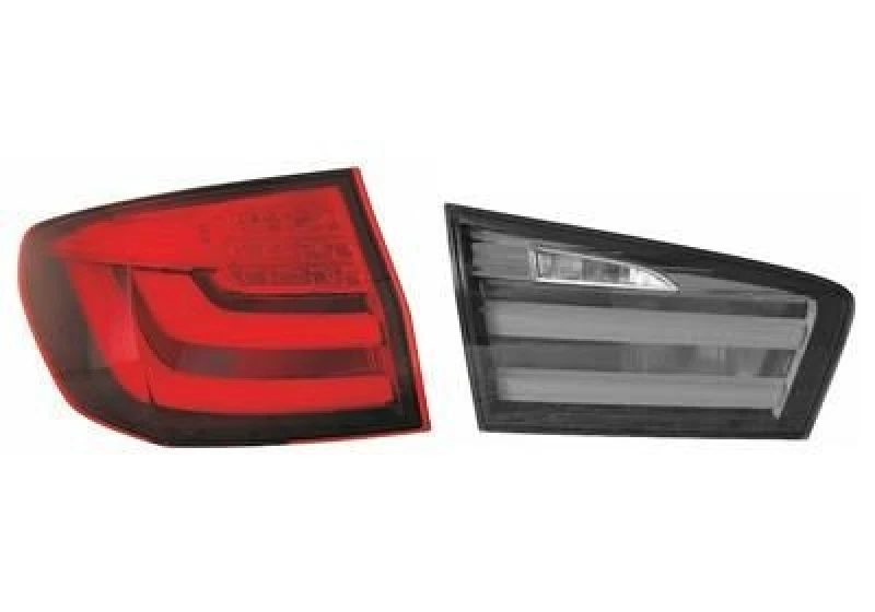 Image of VAN WEZEL 0617925 Rear light Outer section, with bulb holder, Left Combination Rearlight (391)