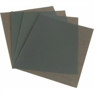 image of Faithfull Wet & Dry Paper Sheets 230 x 280mm Fine Pack of 4