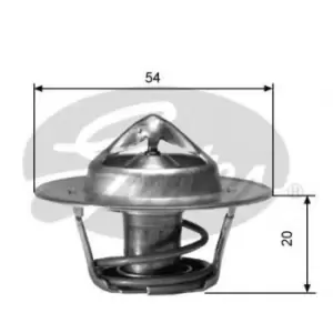 Image of Gates Thermostat coolant TH00191G6