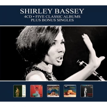 image of Shirley Bassey - Five Classic Albums Plus Bonus Singles CD