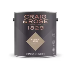 Image of Craig & Rose Chalky Emulsion Kashmir Beige - 2.5L