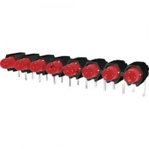 Image of LED linear array 8x Yellow L x W x H 40 x 4.8 x 9.1mm Signal