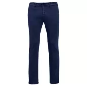 Image of SOLS Mens Jules Chino Trousers (28L) (French Navy)