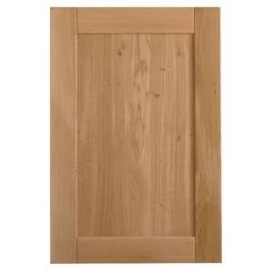 Image of Cooke Lewis Chesterton Solid Oak Tall standard door W600mm