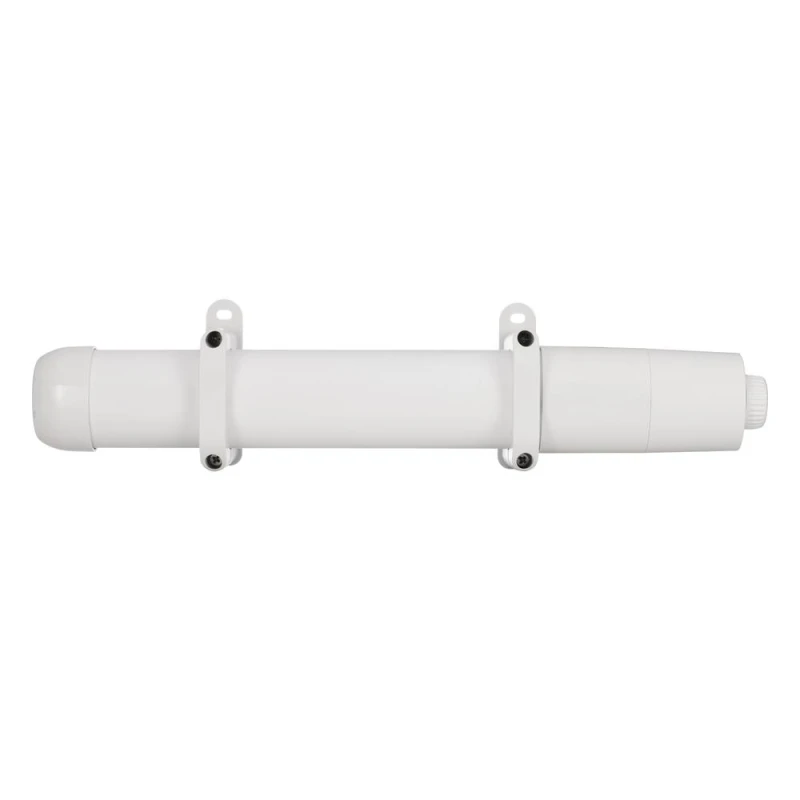 Image of Tcp 60W 1ft White Tube Heater With Built-In Thermostat, Ideal For Greenhouses, Garages, Sheds, Conservatories & Utility Rooms