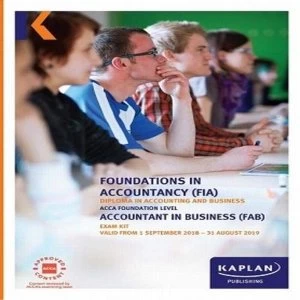 Image of FAB - ACCOUNTANT IN BUSINESS - EXAM KIT Paperback / softback 2018