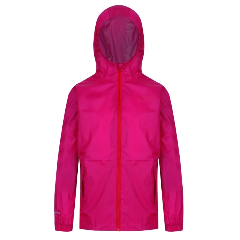 Image of Waterproof jacket for children Regatta Pack It Rose Unisex 14/15 ans