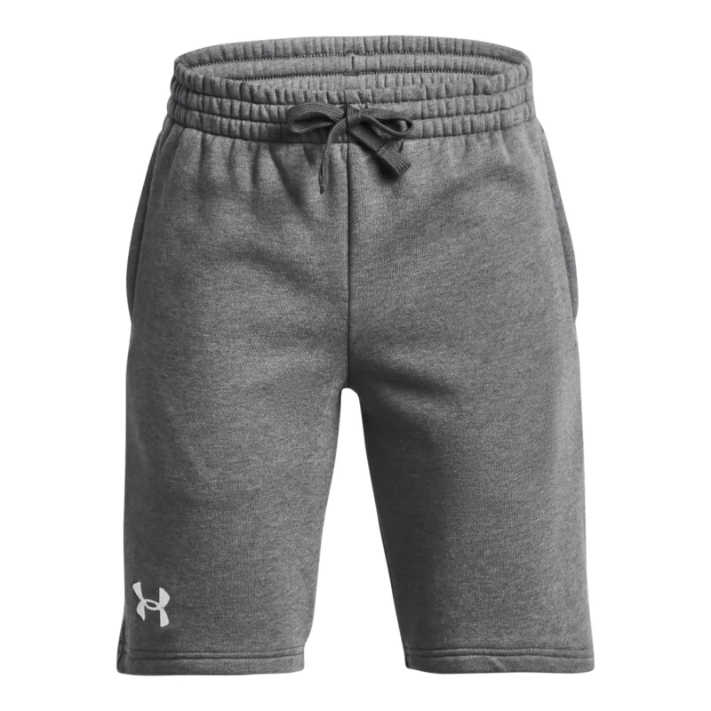 Image of Under Armour Rival Fleece Shorts Fleece Shorts 7-8 (S) Grey 47879202175