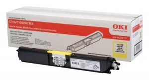 Image of OKI 44250717 Yellow Laser Toner Ink Cartridge