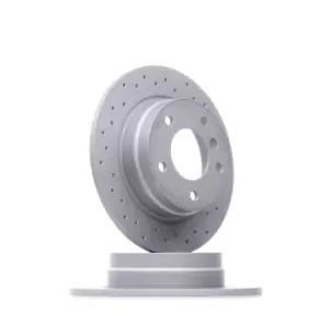 Image of ZIMMERMANN Brake disc BMW 150.1270.52 34211158936,34211162289,34211164401 Brake rotor,Brake discs,Brake rotors 34211165457,34216855158