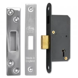 image of 5-Lever Deadlock for Aluminium / Narrow-Stile Doors