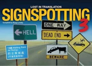 Image of Signspotting 3 by Doug Lansky Book