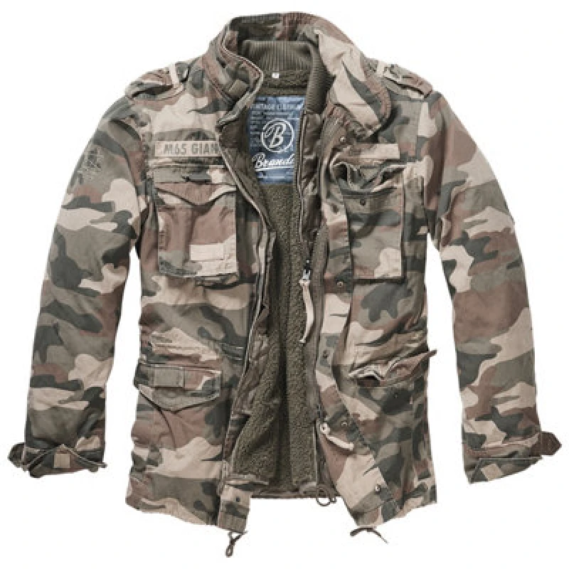 Image of Brandit M65 Giant Winter Jacket woodland XL Men